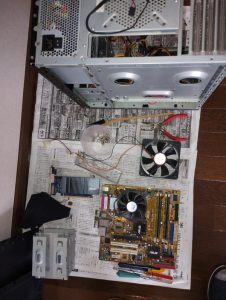旧PCの部品